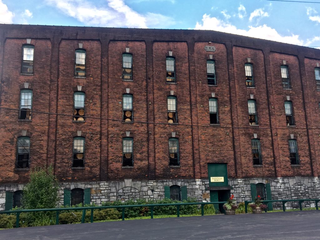 One of the Rack Houses at Buffalo Trace