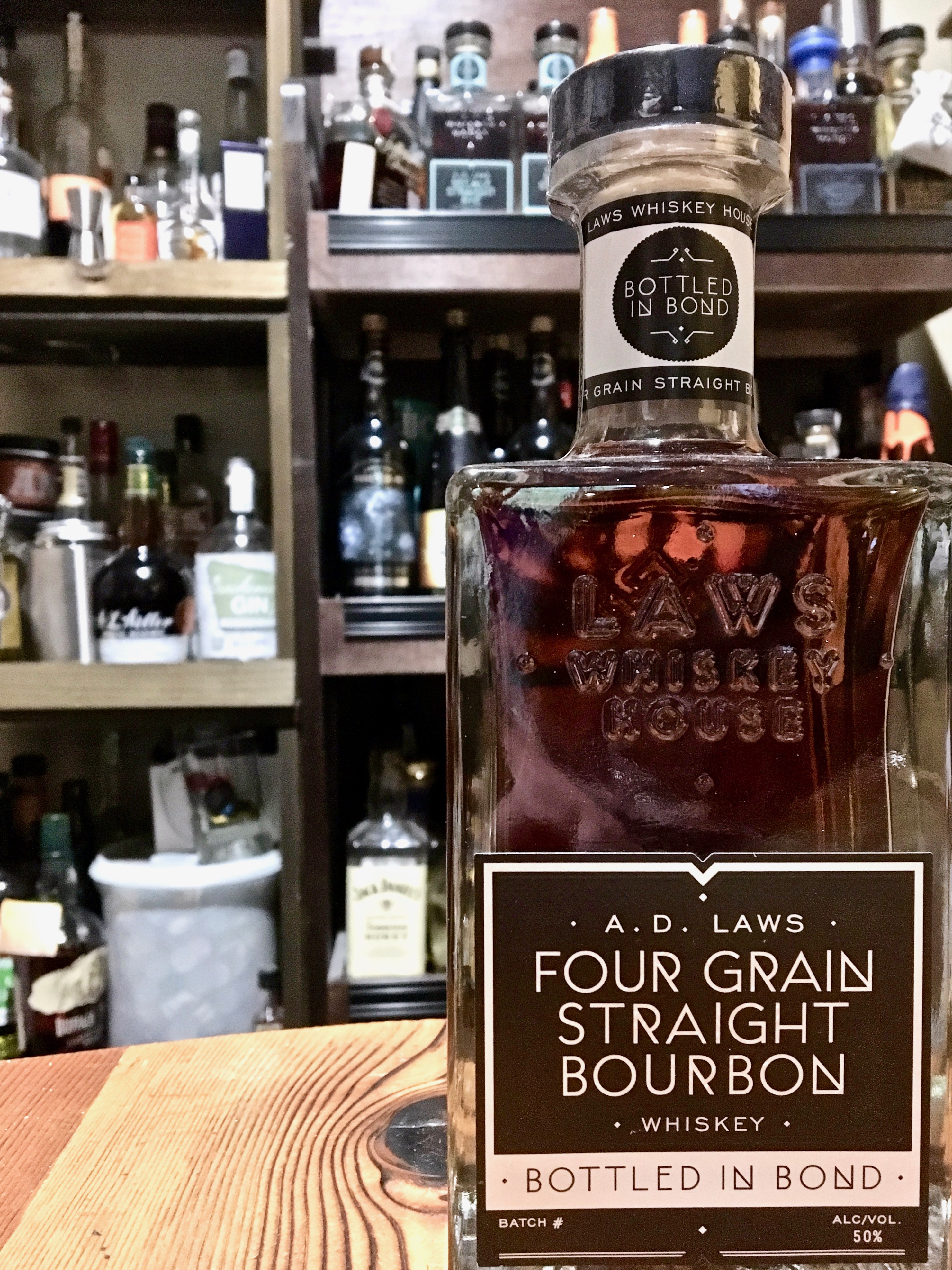 Read more about the article A.D. Laws Bottled in Bond Four Grain Bourbon
