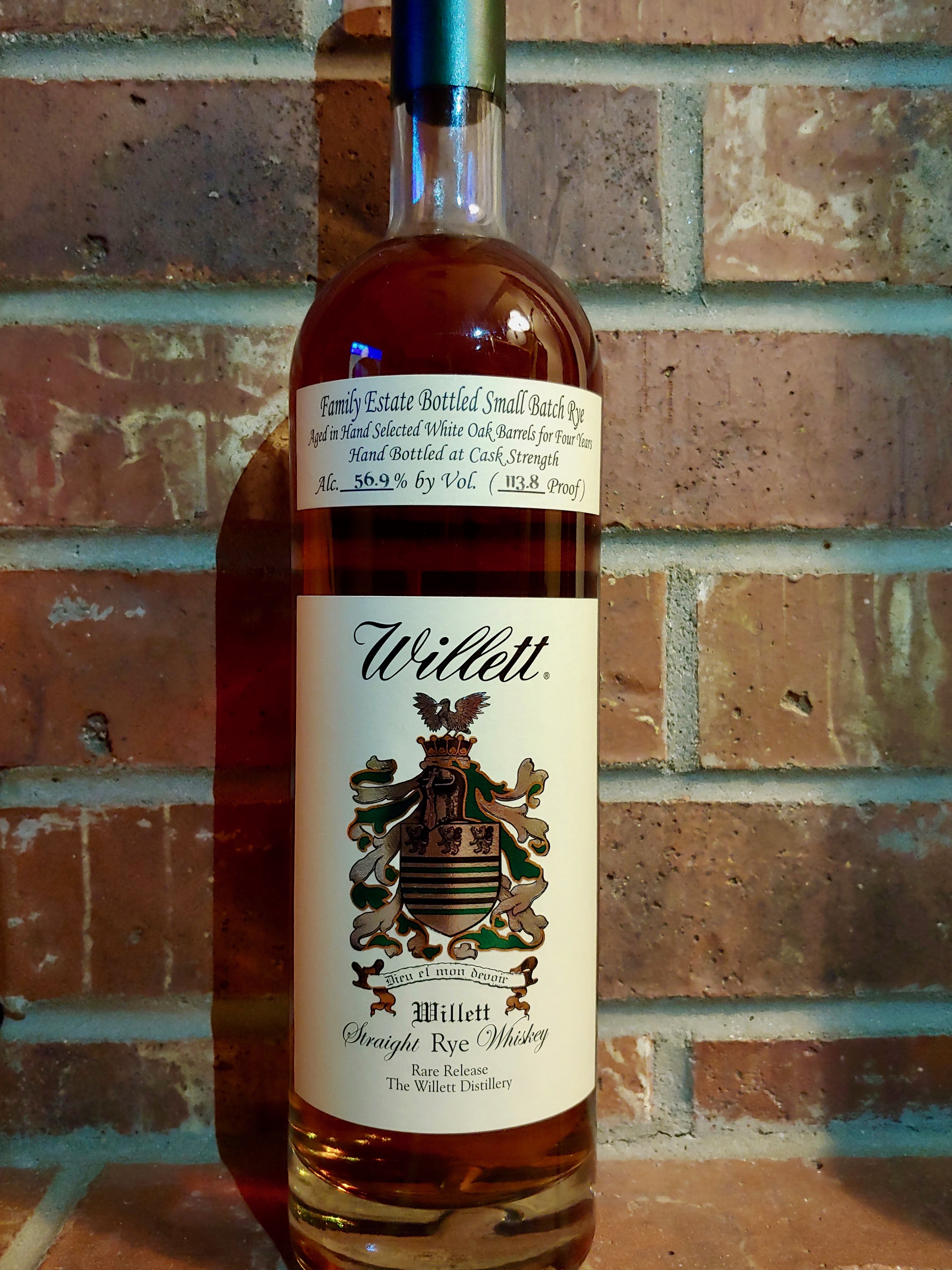 Read more about the article Willett 4 Year Rye (Rare Release)