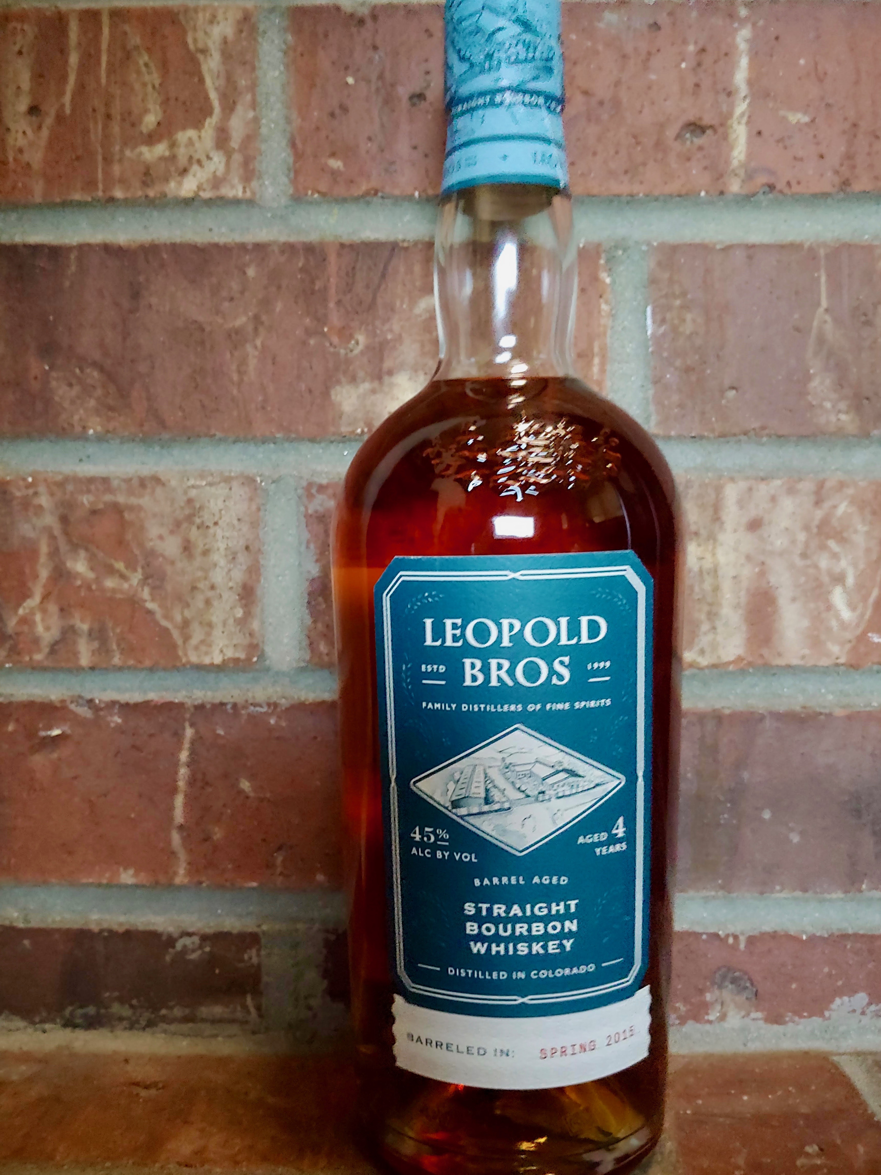 Read more about the article Leopold Brother’s Straight Bourbon