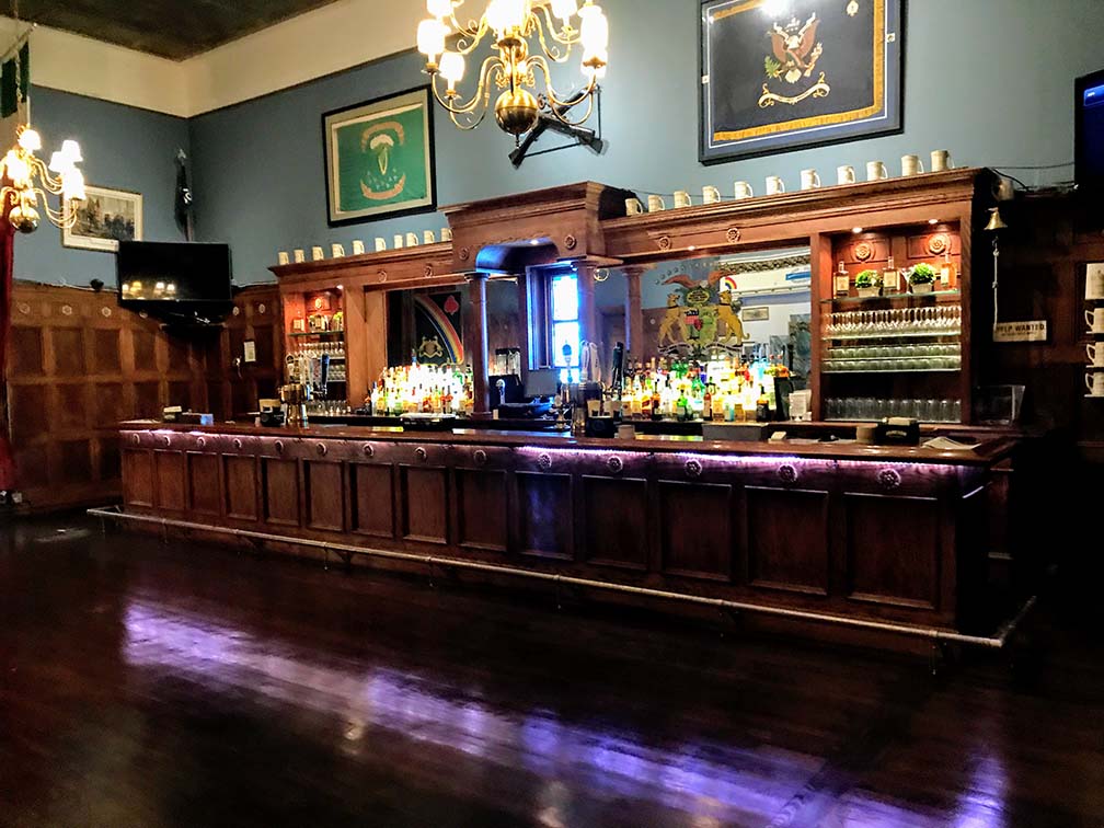 Garryowen Bar in the 69th Armory
