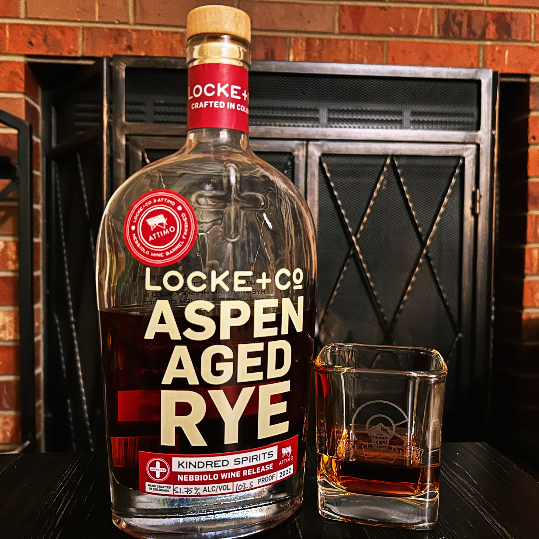Read more about the article Locke + Co Aspen Aged Rye Finished in Attimo Nebbiolo Barrels
