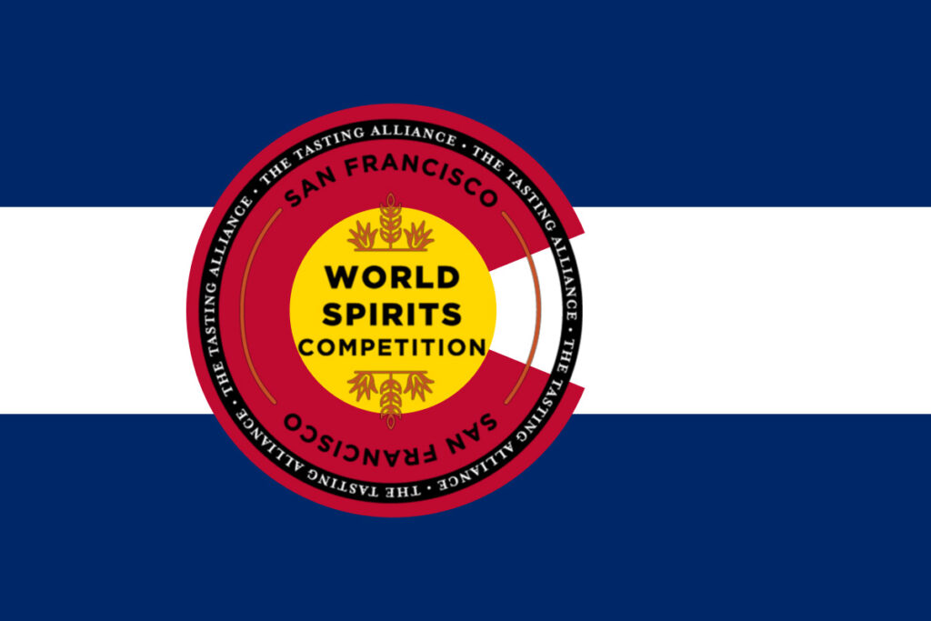 SFWSC Logo overlayed on the Colorado Flag