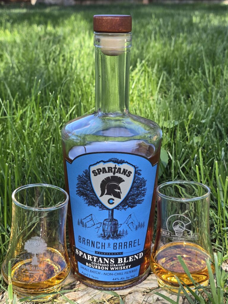 Branch and Barrel Spartans Blend with 2 Glasses